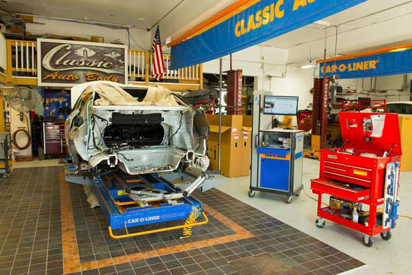 classic auto body shop
